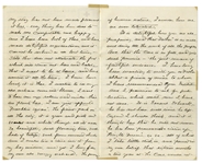 Clara Barton Autograph Letter Signed to Dr. Harriet N. Austin, a Pioneer in Women's Health -- ''...he is...declared to be, 'incurable', all of which I do not take at its full value...''